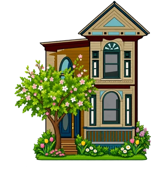Morrison Real Estate house logo
